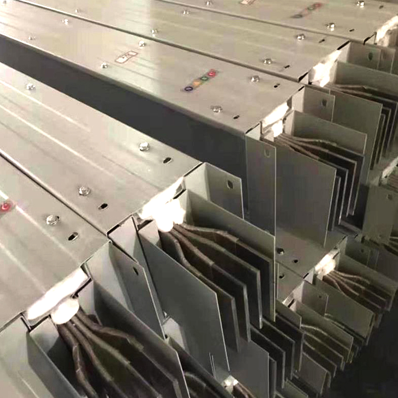 Waterproof cast bus duct
